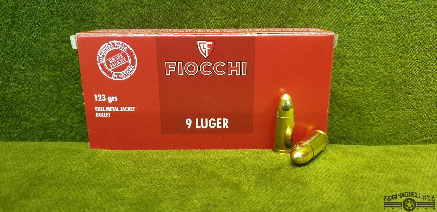 Fiocchi, 9x19mm, FMJ, 123 gr