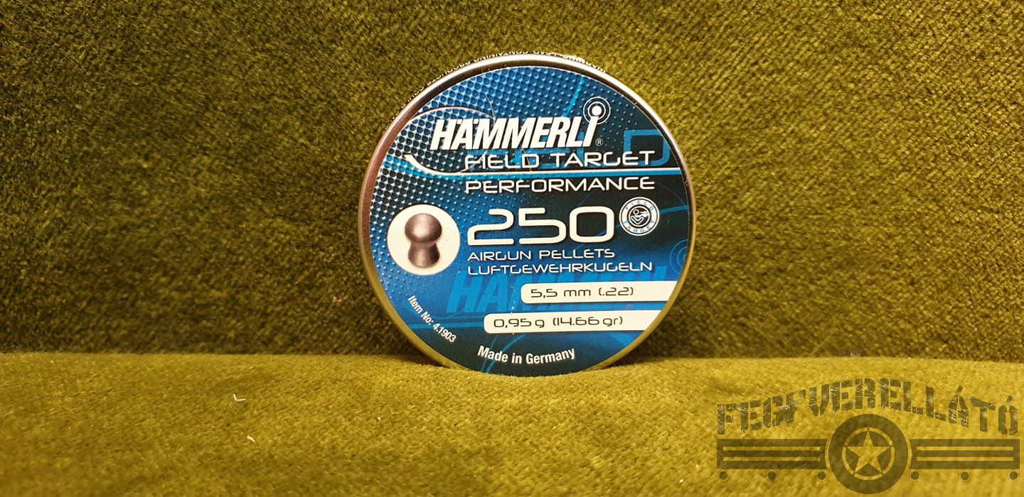 Hammerli FT Performance légfegyver lövedék, gömbölyű, 5,5mm