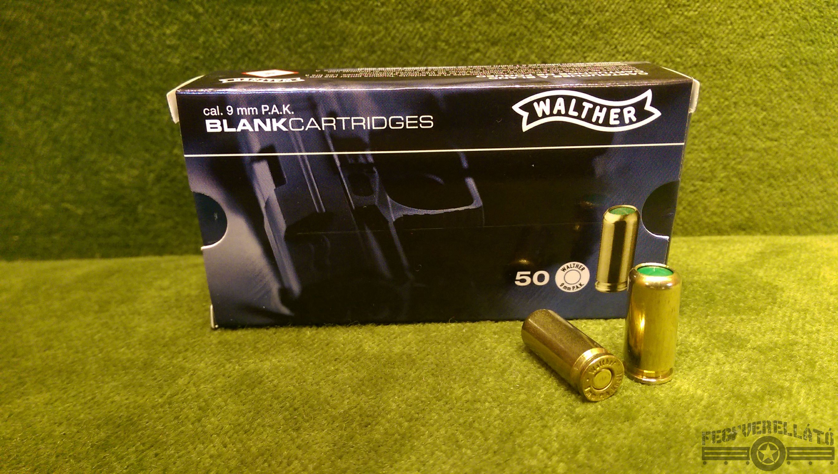 Walther 9 mm PAK, öntöltő riasztótöltény