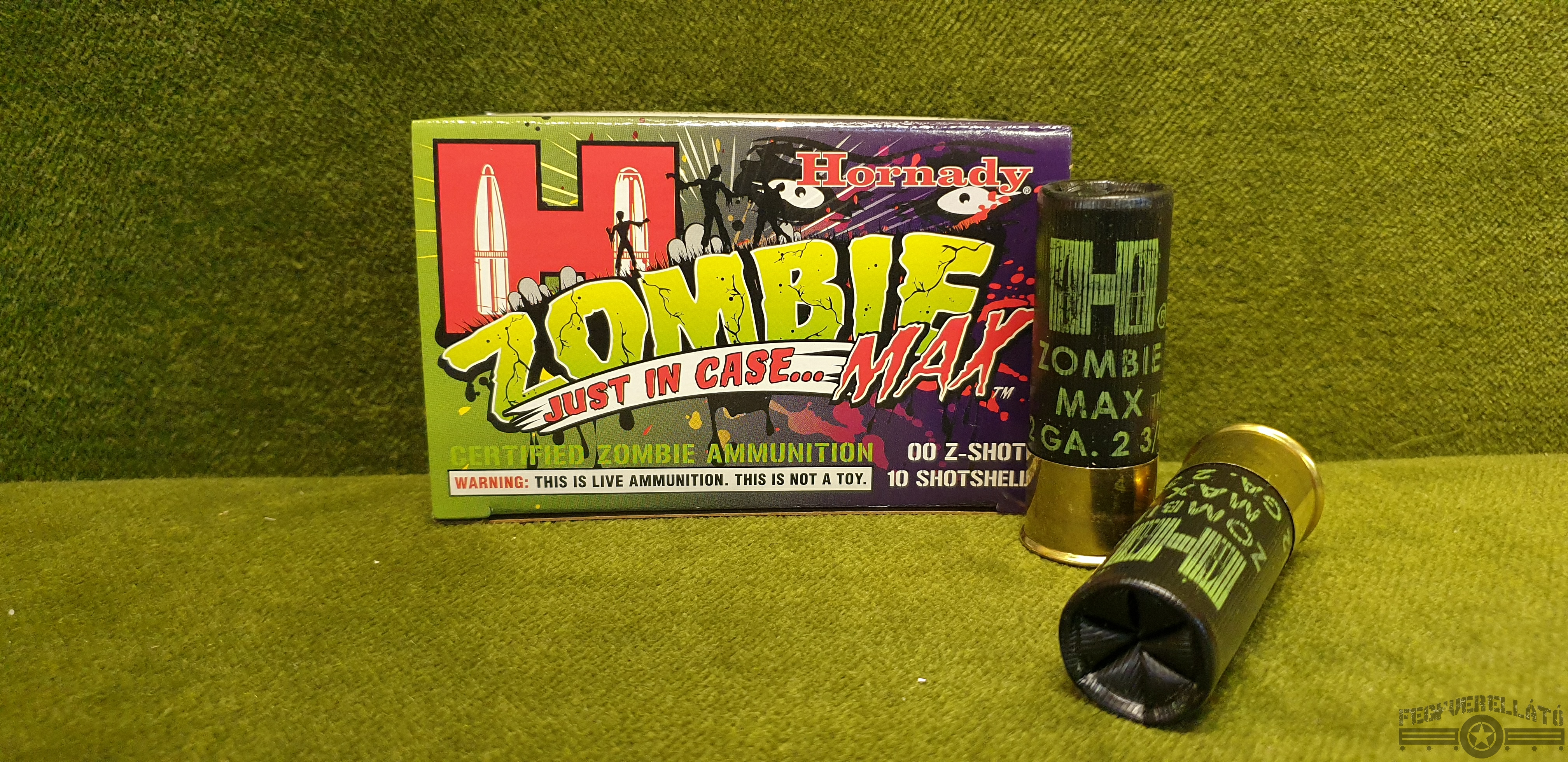 Hornady, 12/70, 00 Buckshot, Zombie Max, 8,4mm