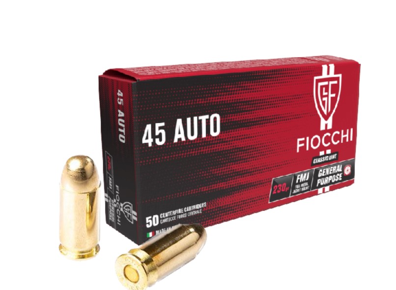 Fiocchi, .45 ACP, FMJ, 230 gr