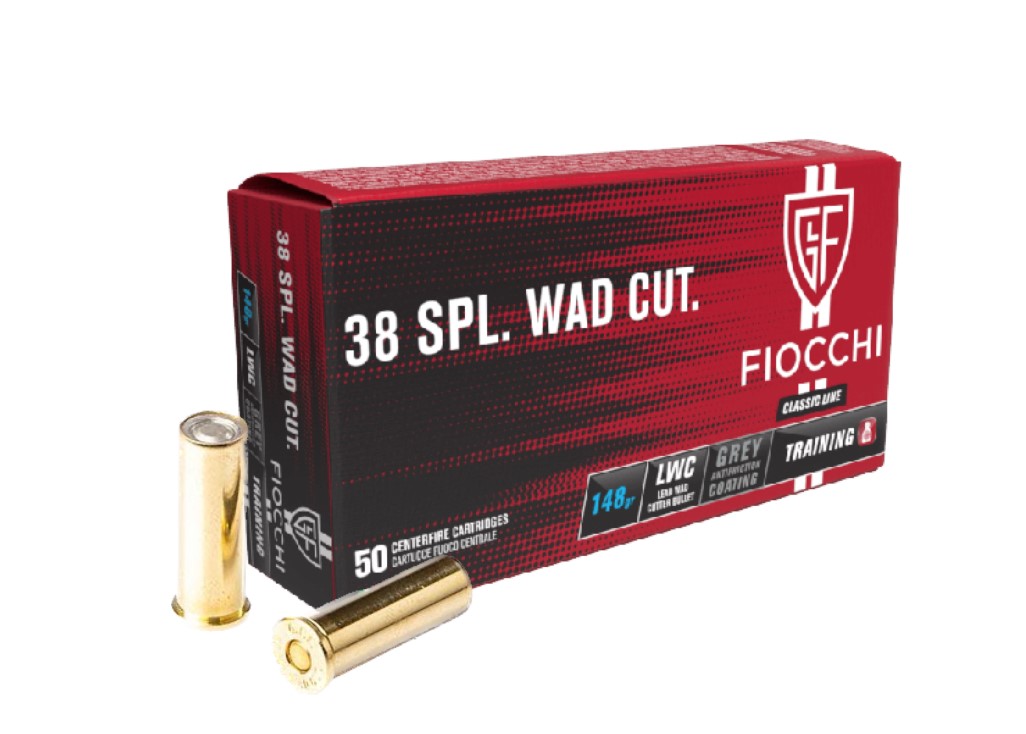 Fiocchi, .38 Special, Wadcutter, 148 gr
