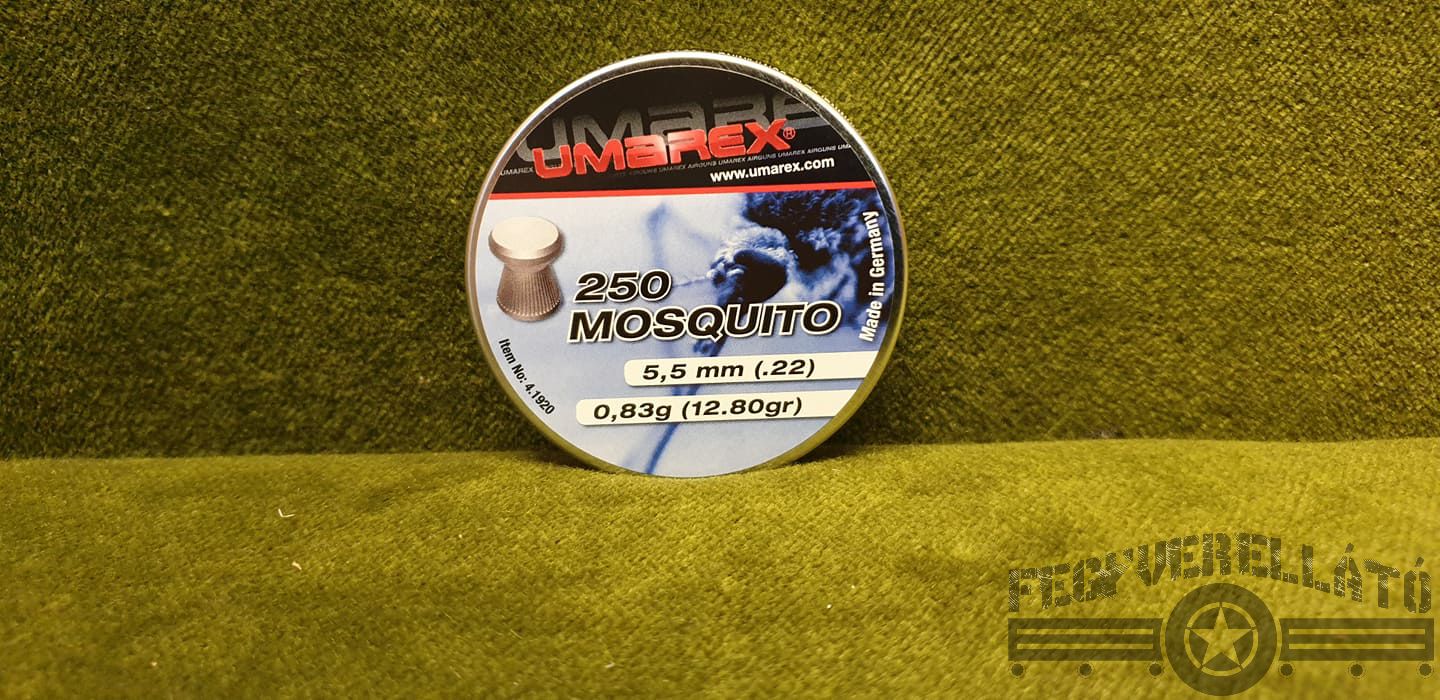 Umarex Mosquito légfegyver lövedék, tompa, 5,5mm