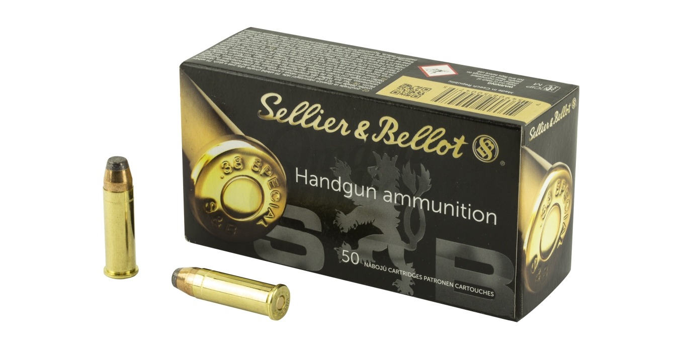 Sellier&Bellot, .38 Special, SP, 158gr