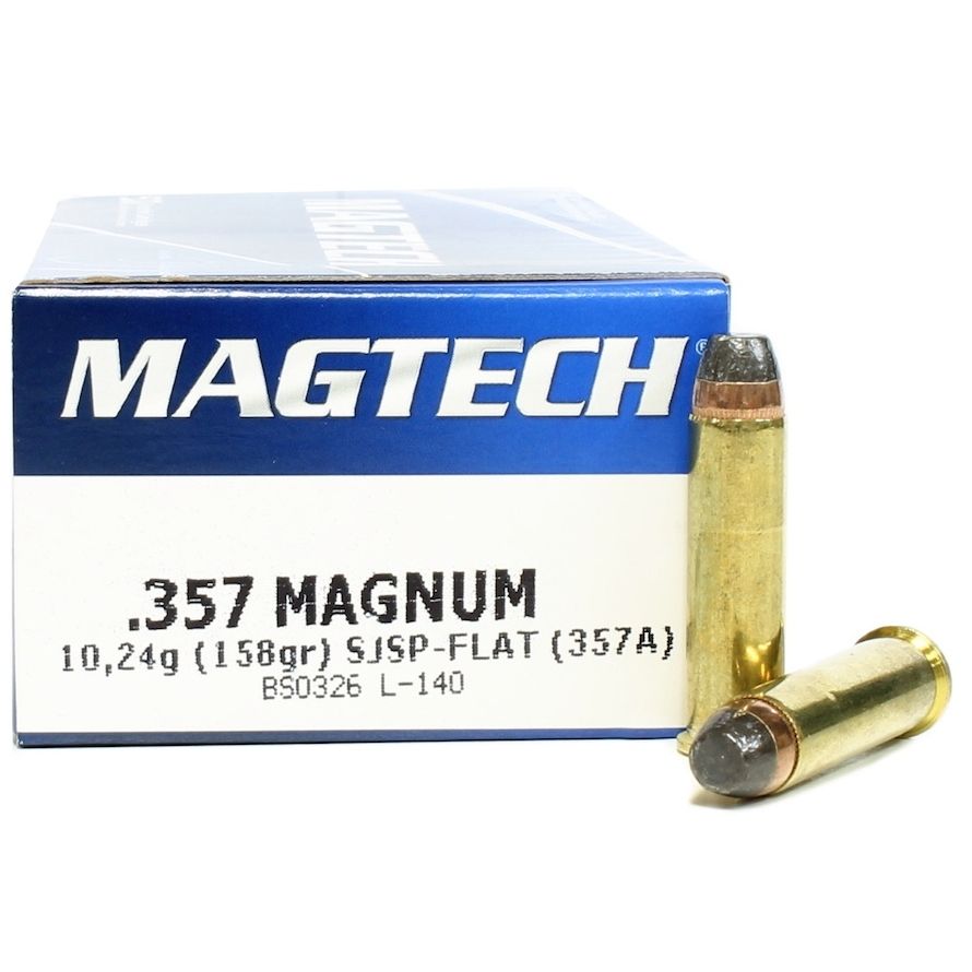 Magtech, .357 Magnum SJSP-Flat, 158gr