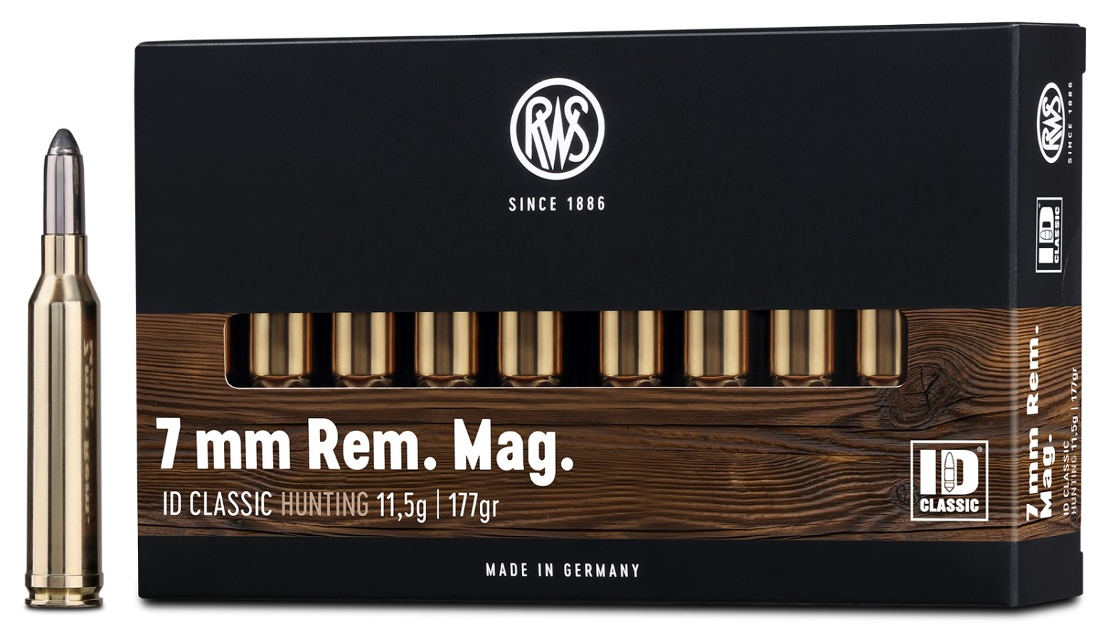 RWS, 7mm Rem. Mag., ID Classic, 11,5g/177gr