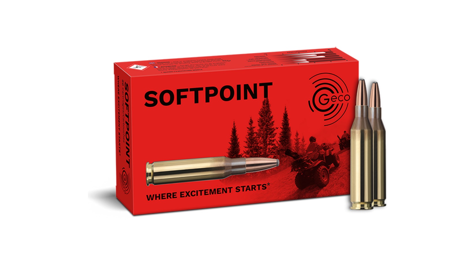 Geco, .243 Win., Softpoint, 6,8 g/105gr