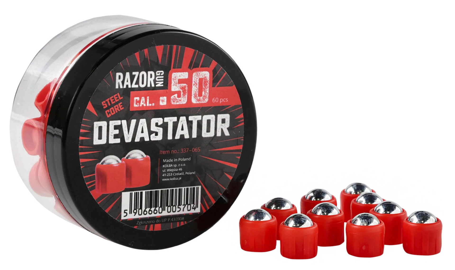 .50 Devastator stabilizált acélmagvas lövedék